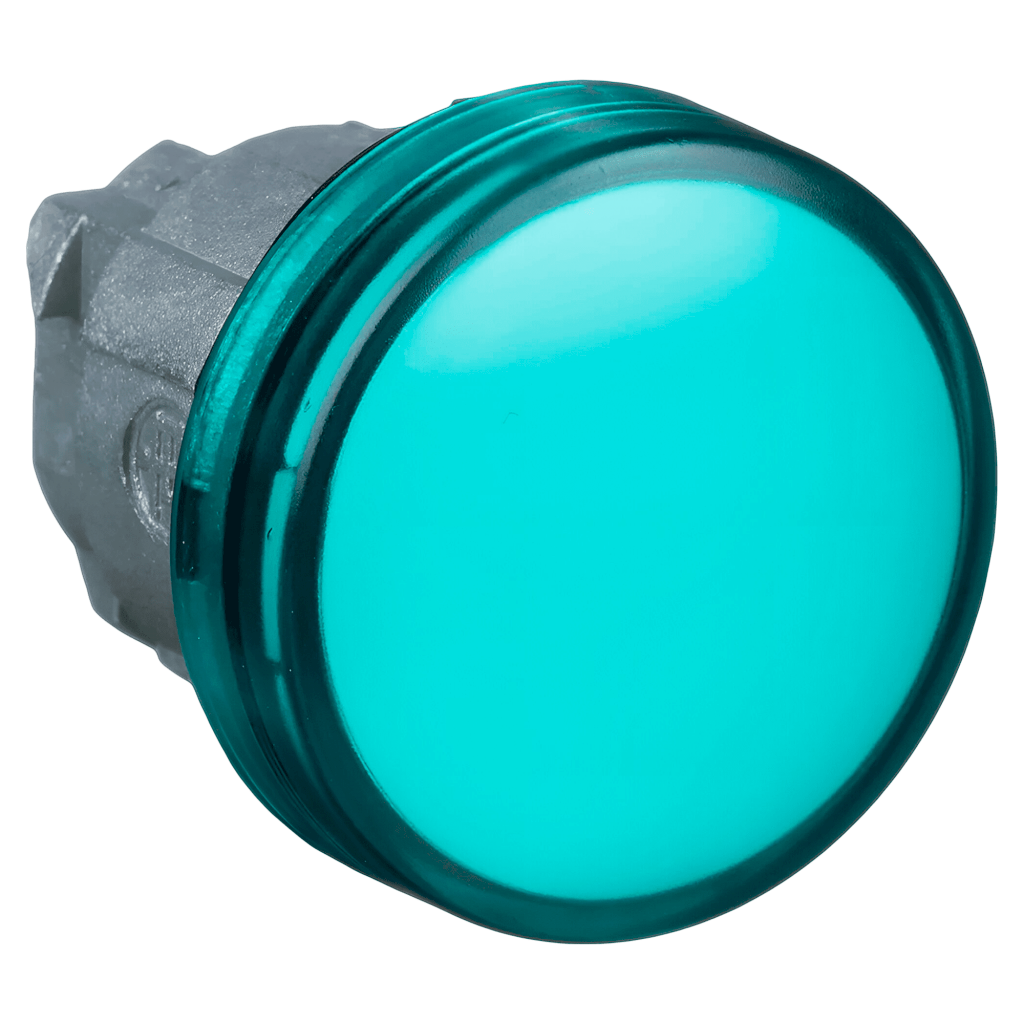 OJO DE BUEY XB4 MET S/CONT S/SOP VERDE ZB4BV033