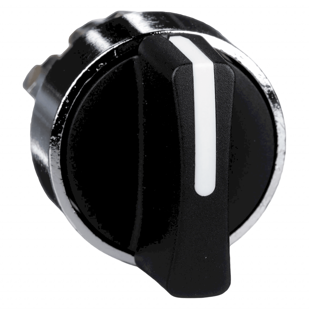 [23957] Cabezal Perilla XB4 Metálico 2 Posiciones Fijas S/Soporte Negro Schneider Electric