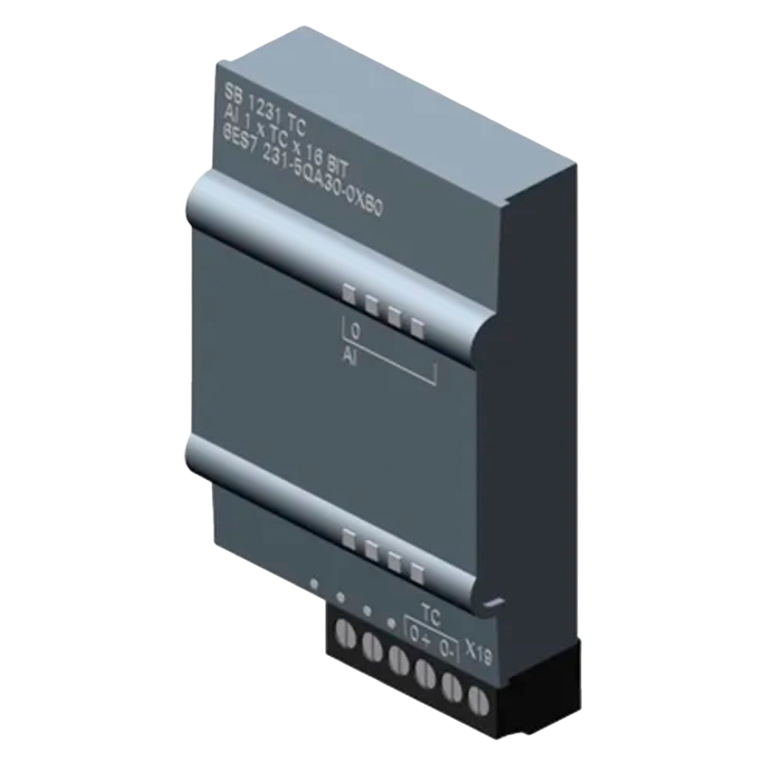 Módulo S7-1200 1 E/Analog. Montaje Frontal Señal TC Tipo J/K 24VCC Siemens