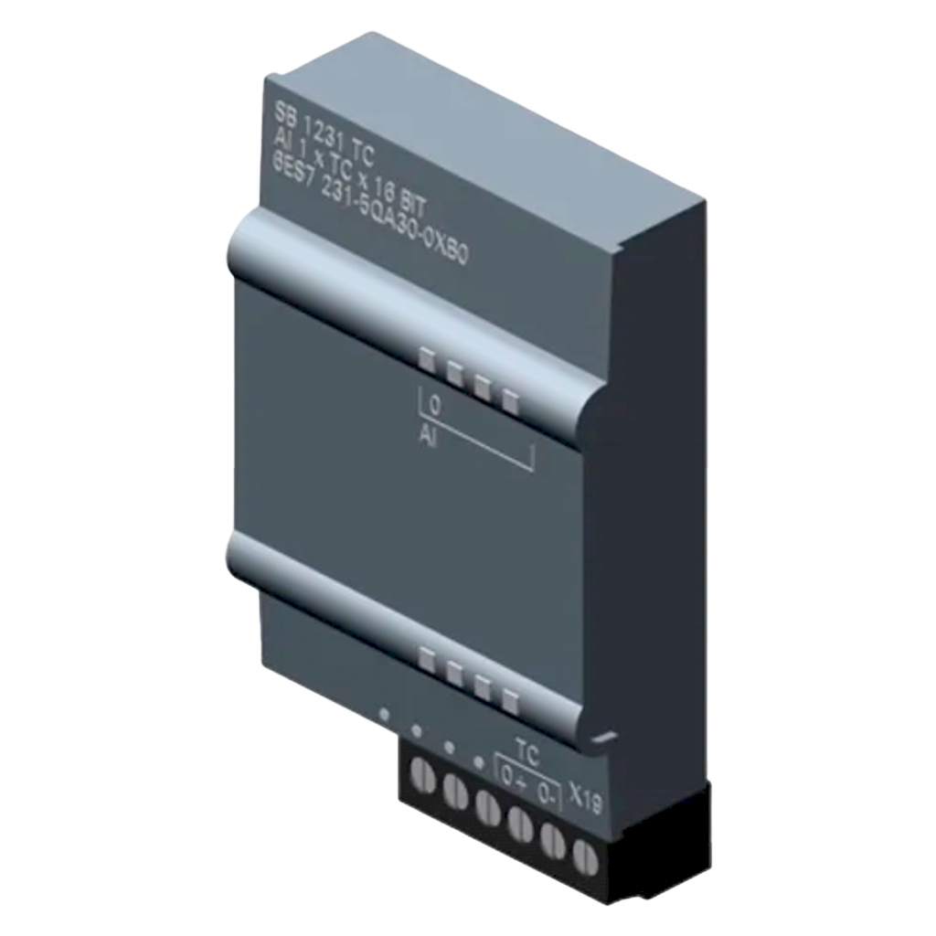 MODULO SB 1231TC 1AI (TERMOCUPLA J/K) FRONTAL 100175404