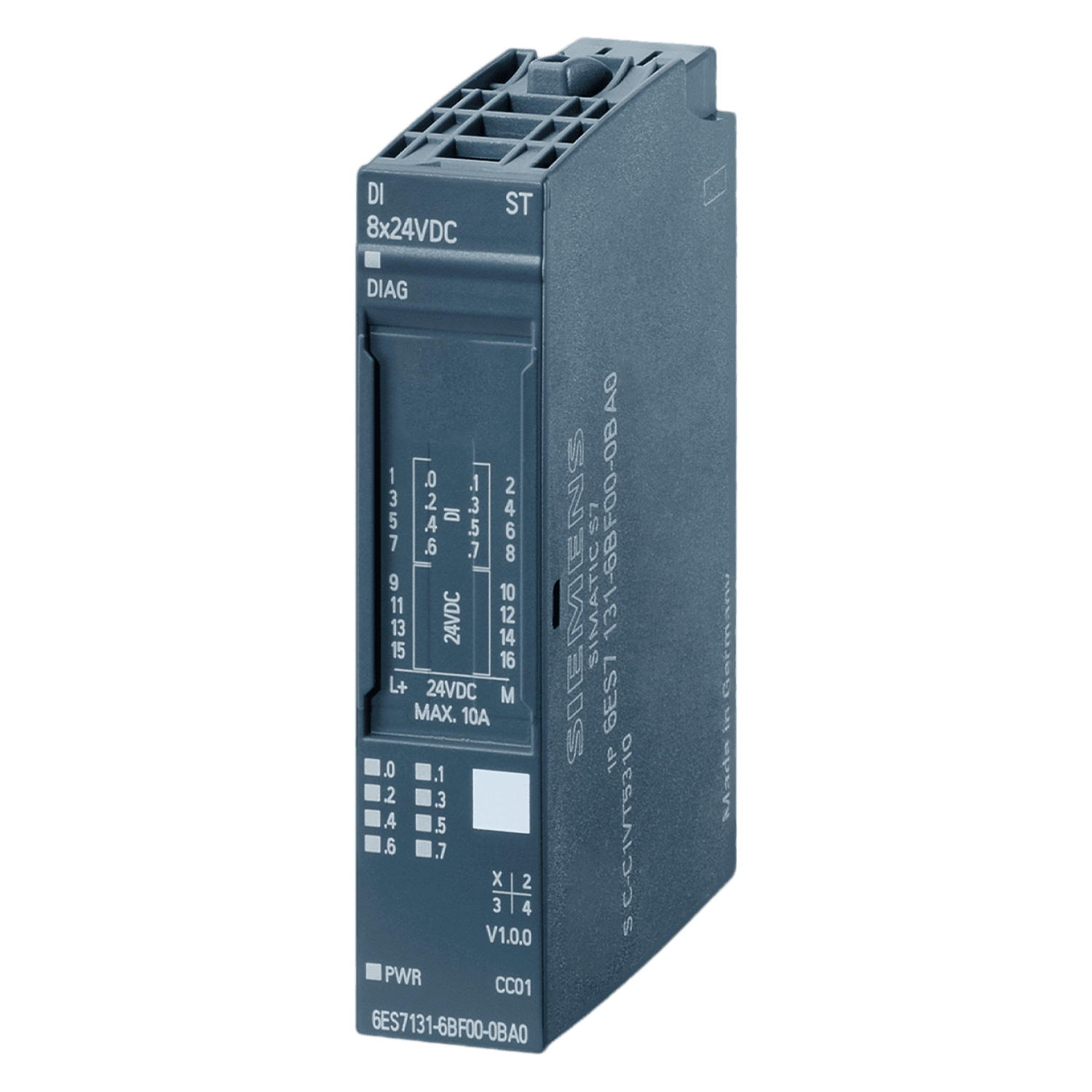 [24919] Módulos S7-1500SP ET200SP 8 Entradas Digitales P/Controlador 24VCC Siemens