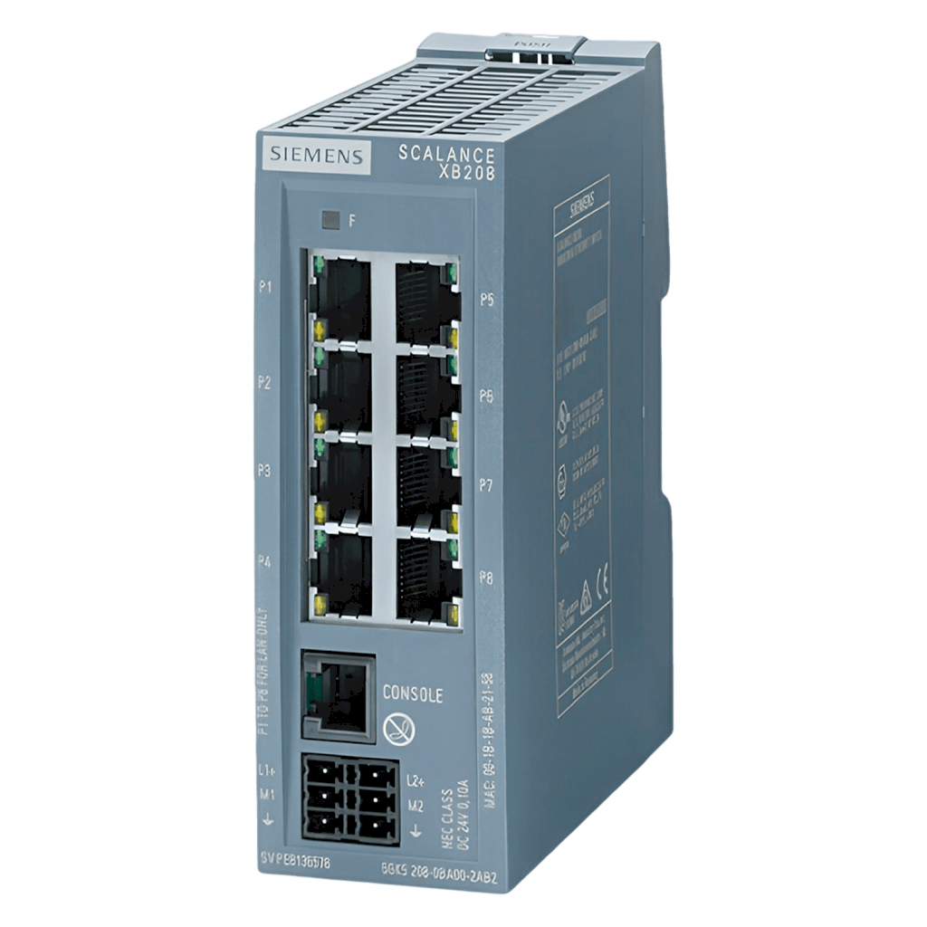 [24679] Switch Scalance XB208 Administrado 8xRJ45 10/100Mbit/S Siemens