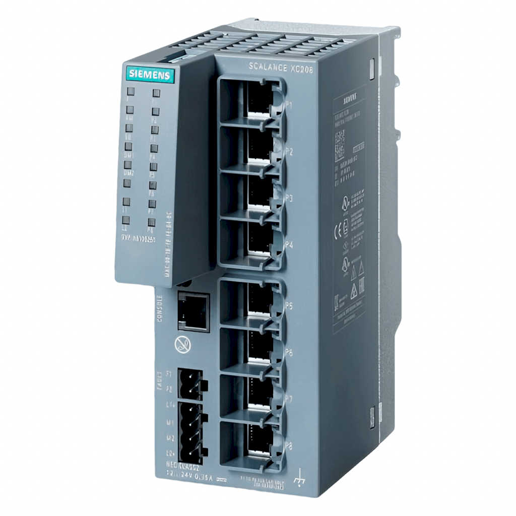 Switch Scalance XC208 Administrado 8xRJ45 10/100Mbit/S Siemens