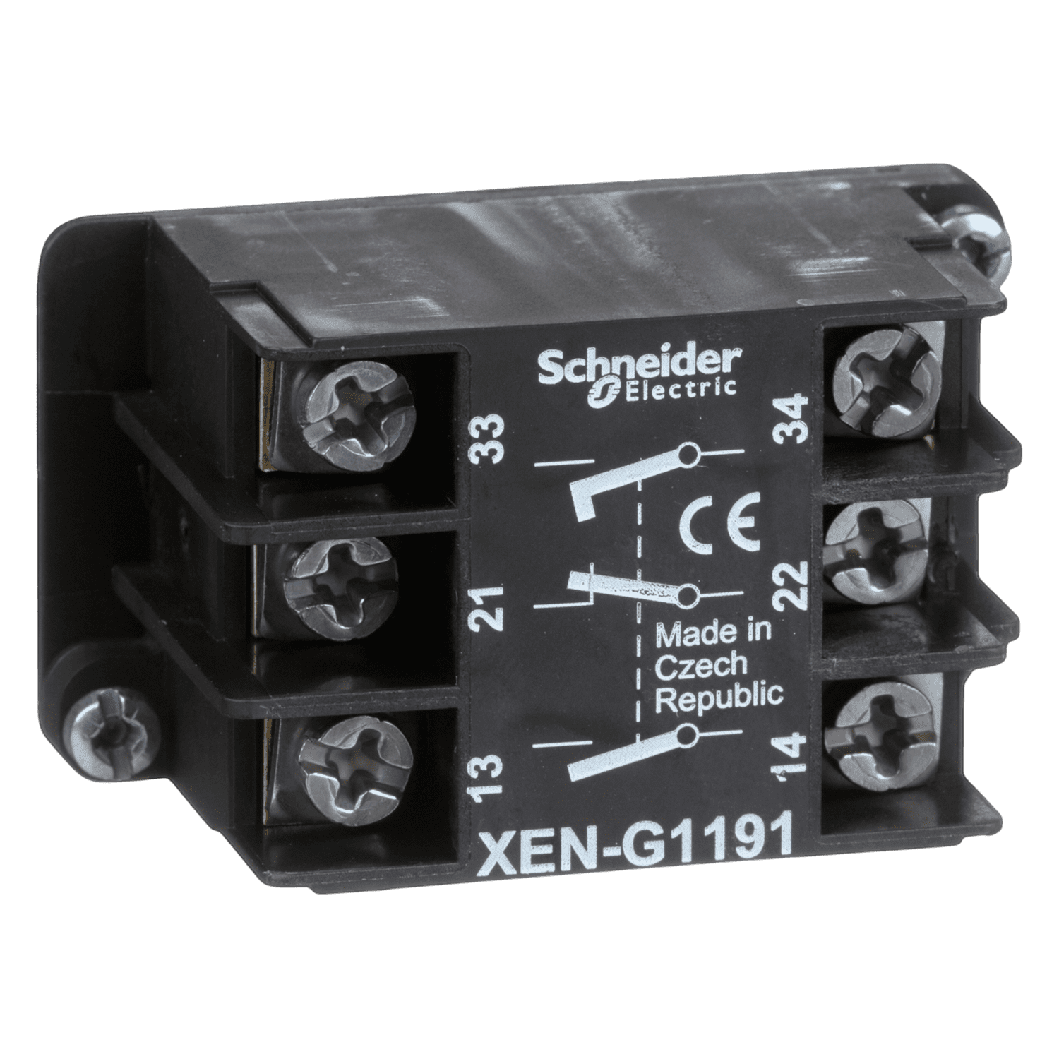 Bloque de Contactos 2NA+1NC P/XAC Schneider Electric