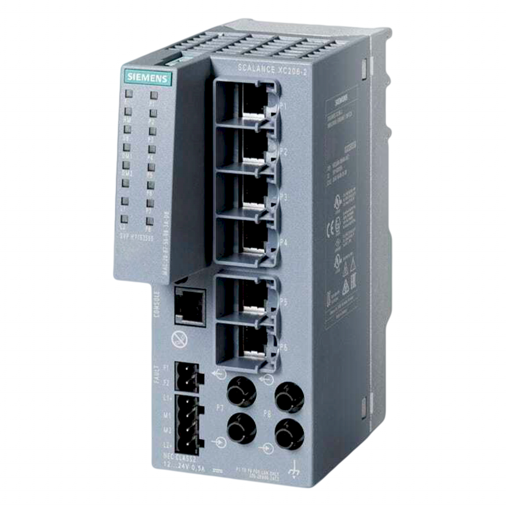 [30532] SWITCH SCALANCE XC206 2IE-SWITCH 6x10/100Mb ADMI 6GK5206-2BB00-2AC2