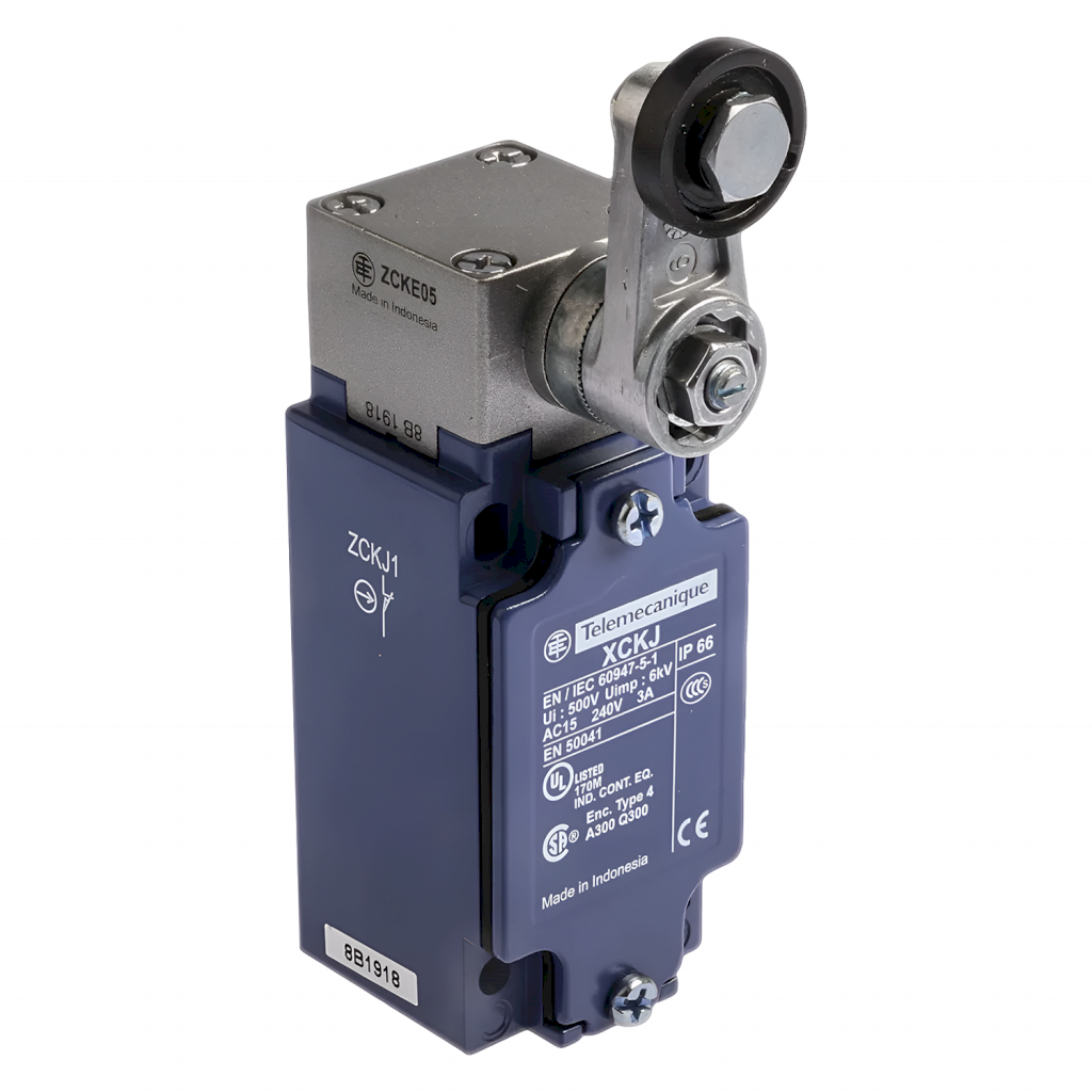 [30566] Límite de Carrera XCKJ Metal Roldana Palanca Corta 1NA+1NC S:PG13,5 Schneider Electric