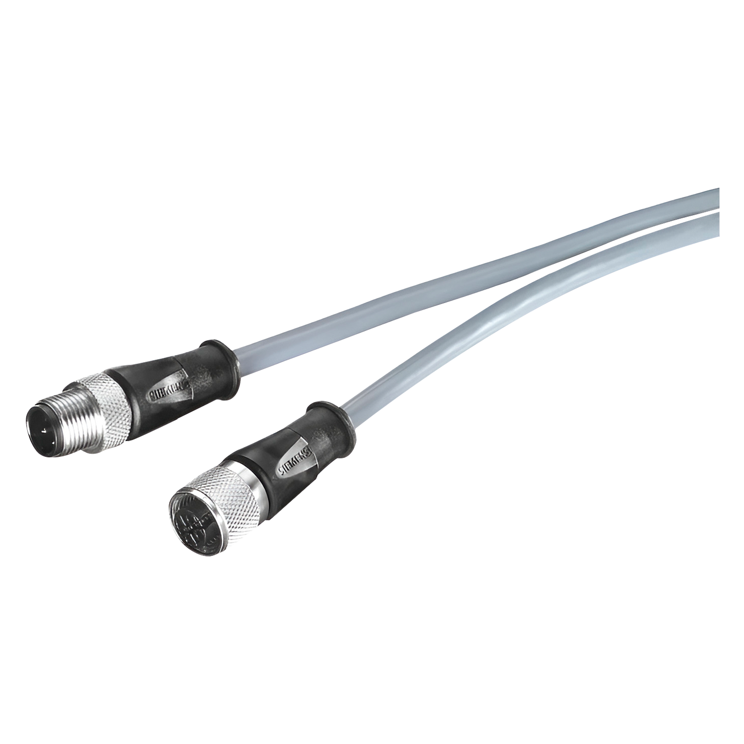 Cable C/Conector Macho M12 4 Polos Metal y PVC Siemens