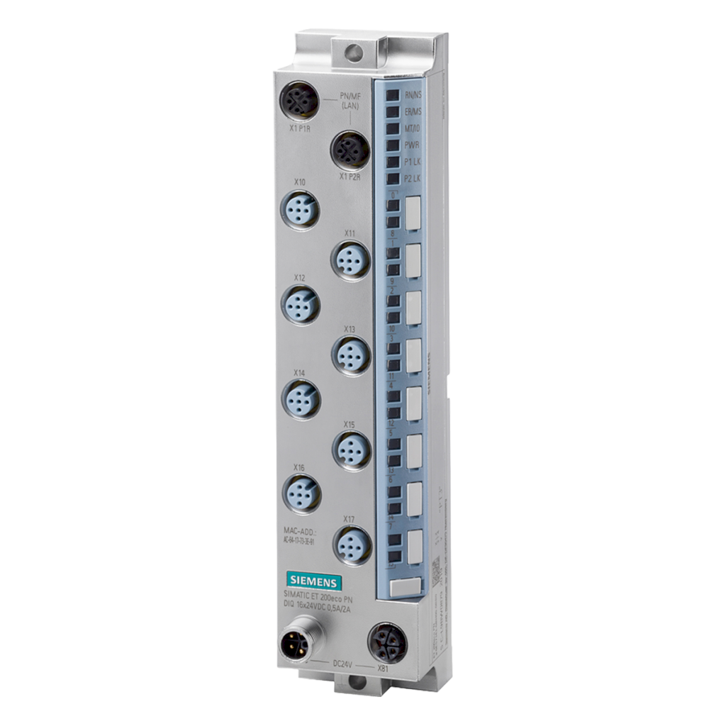 MODULO ET200ECO BASE 16DIQ 24Vcc 8xM12 6ES7143-6BH00-0BB0