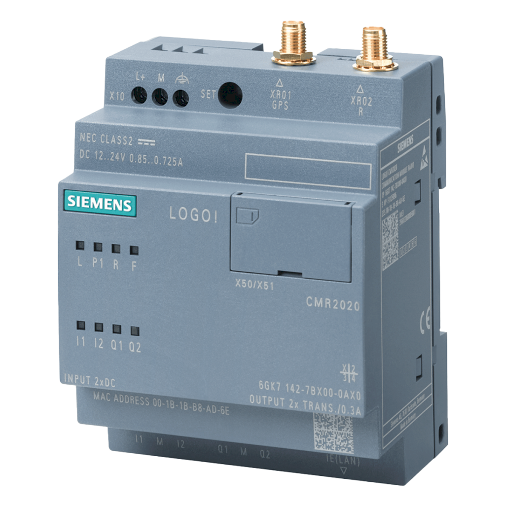 MODULO COMUNICACION LOGO! CMR2020 GSM/GPRS 1RJ45 2DI/2DO 6GK7142-7BX00-0AX0
