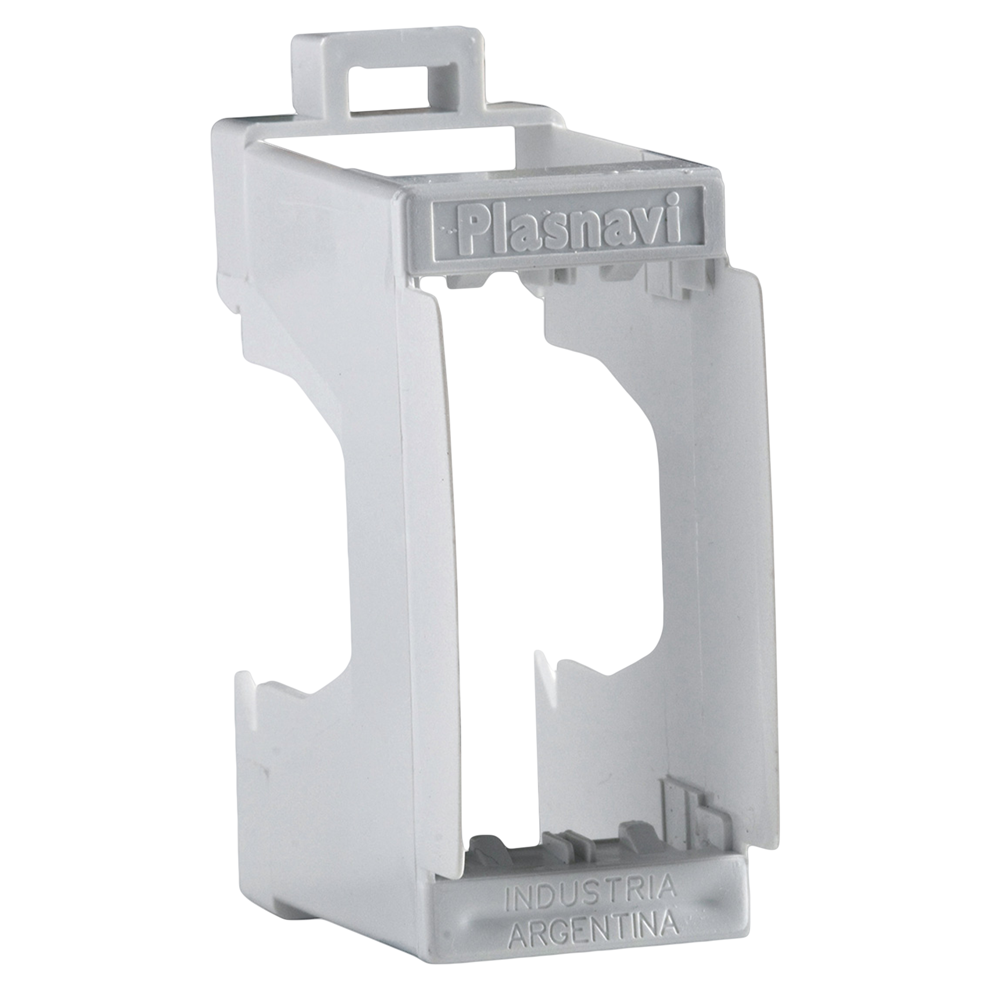 [32730] Adaptador P/Perfil DIN 1 Modulo Blanco Schneider Electric