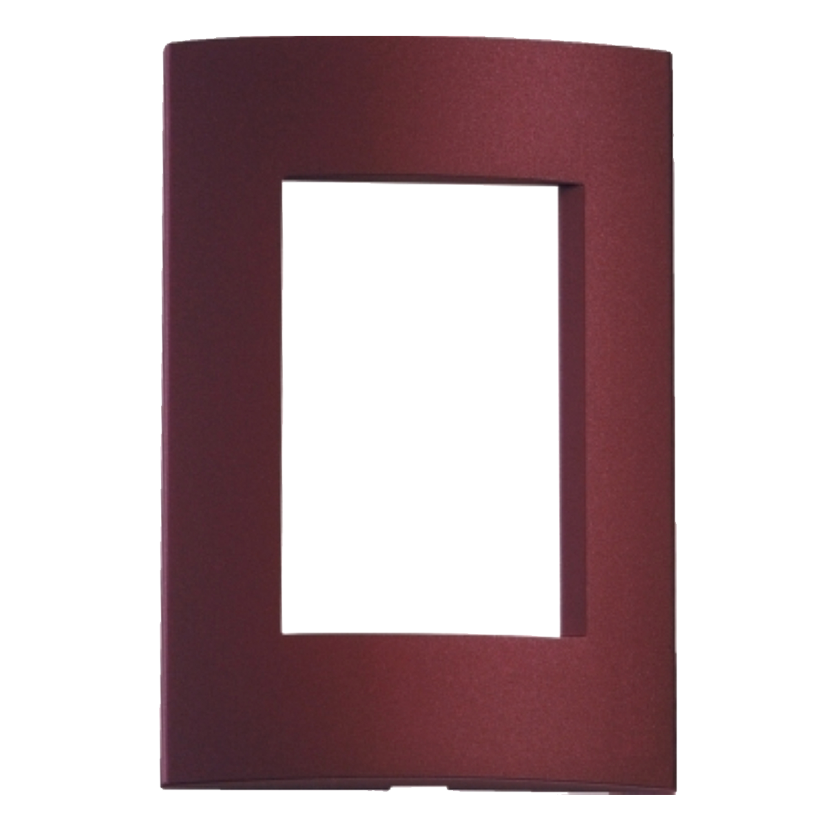 Tapa Roda 3 Módulos Roja Borgona Schneider Electric