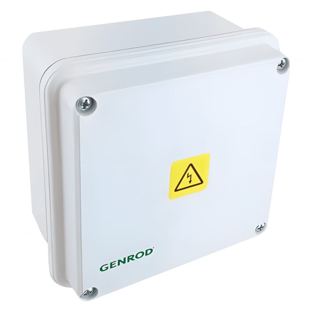 [33469] CAJA DE PASO ESTANCA 115x115x65mm IP65 (SIS) BLANCO 22111106B