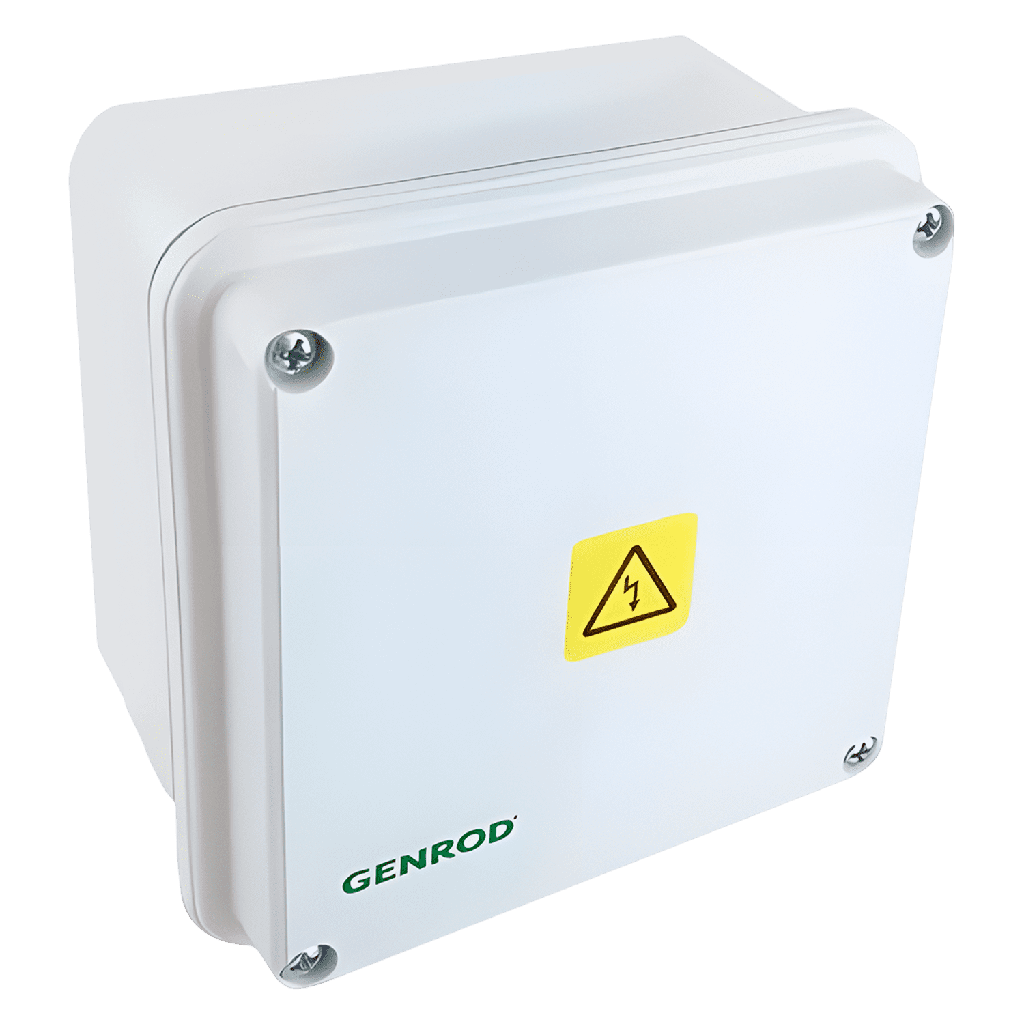 [33471] Caja de Paso PVC Estanca 115x115x80mm IP65 Blanca Sistelectric