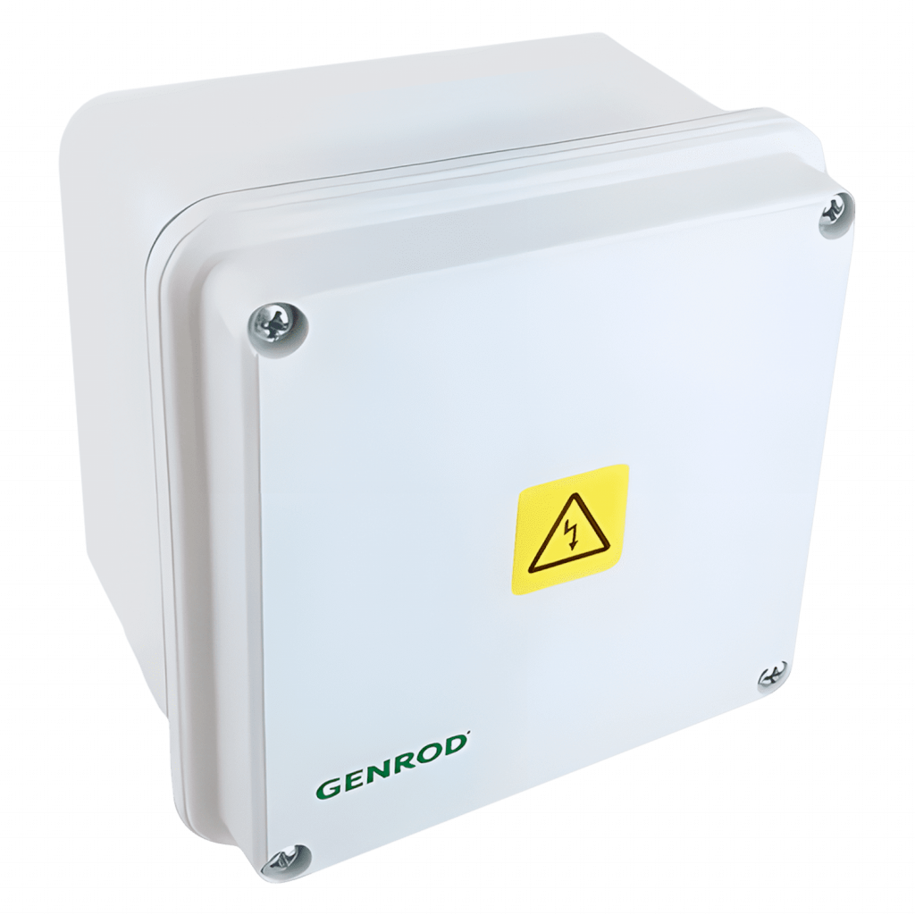 CAJA DE PASO ESTANCA 115x115x110mm IP65 (SIS) BLANCO 22111111B