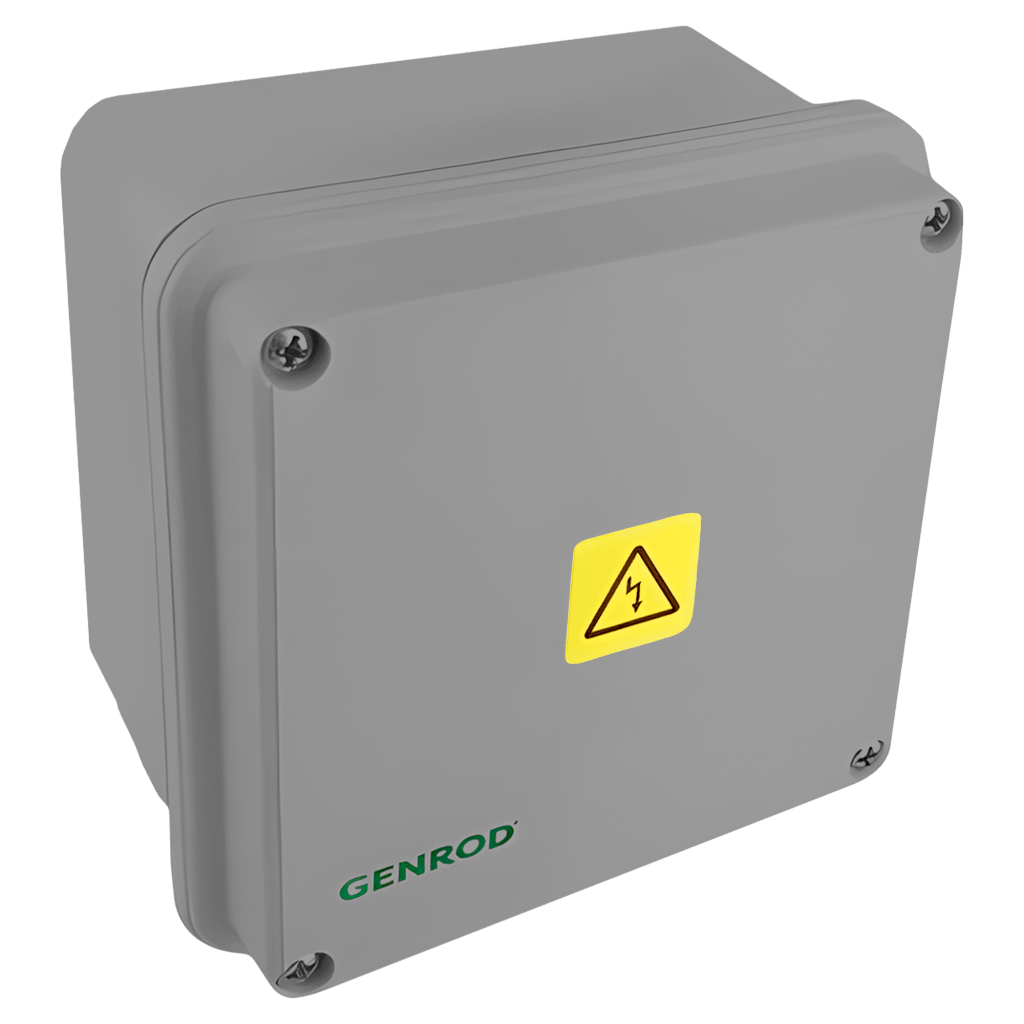 CAJA DE PASO ESTANCA 115x165x80mm IP65 (SIS) GRIS 22111608G