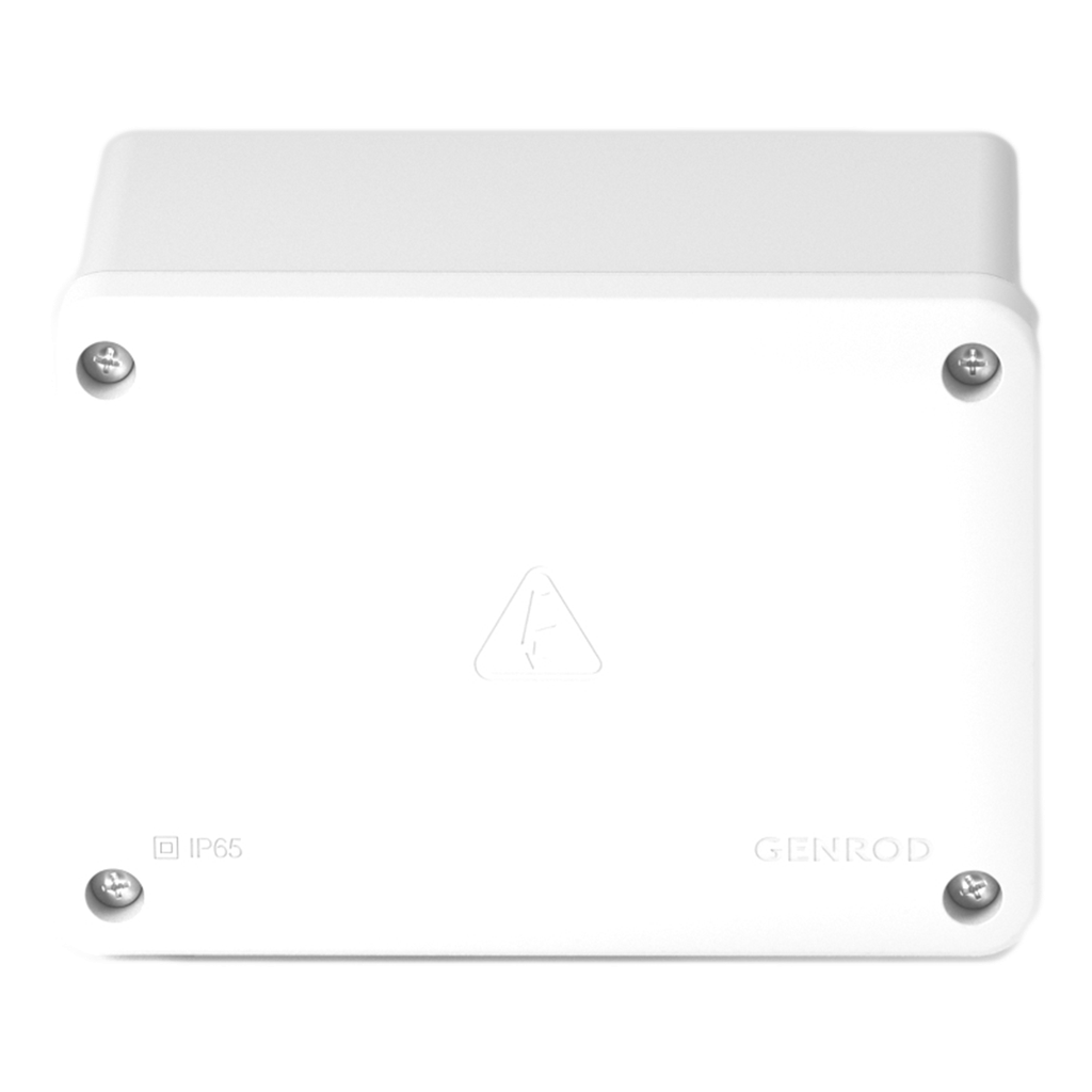 [33489] Caja de Paso PVC Estanca Embutir 165x210x80mm IP65 Blanca Sistelectric
