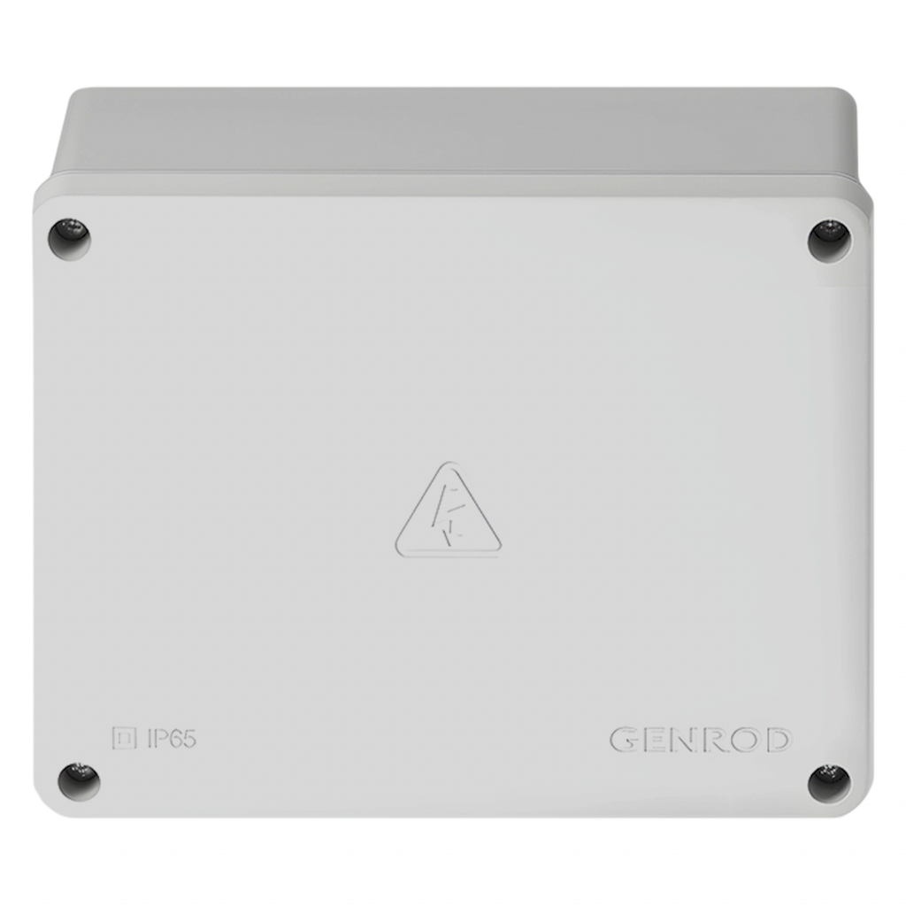 Caja de Paso PVC Estanca Embutir 165x210x110mm IP65 Gris Sistelectric