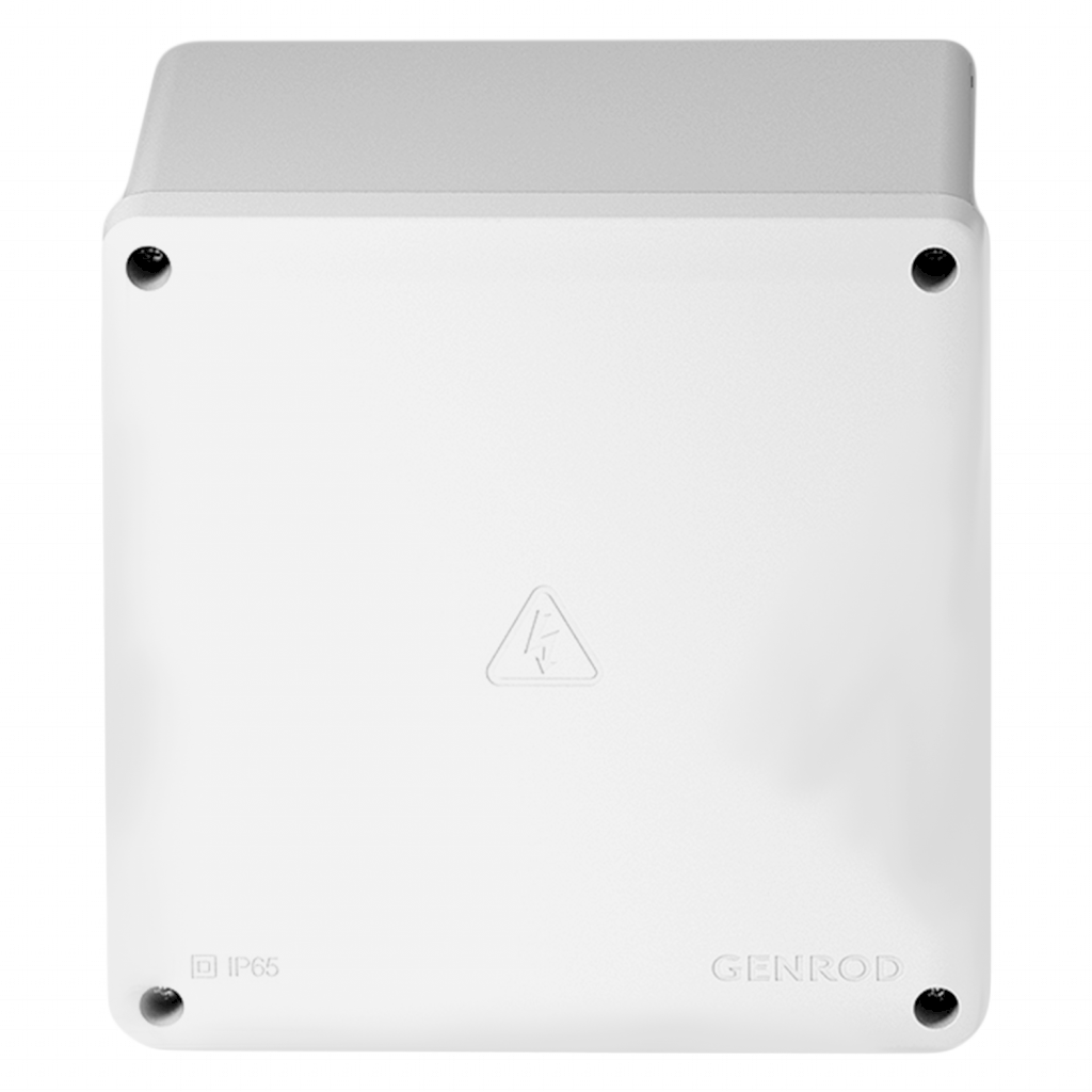 CAJA DE PASO ESTANCA 210x210x165mm IP65 (SIS) BLANCO 22212116B