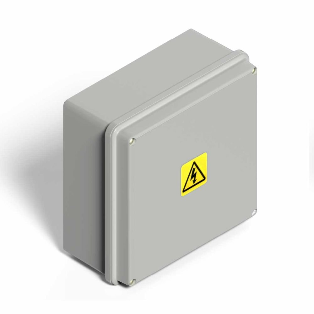 [33505] CAJA DE PASO ESTANCA 310x310x110mm IP65 (SIS) BLANCO 22313111B