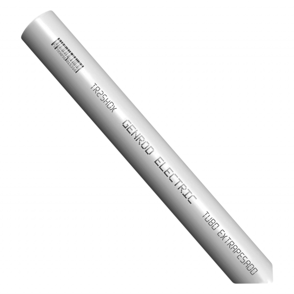 CAÑO RIGIDO EXTRAPESADO HDX PLASTICO 1" 25mm X TIRA 3MT TR25HDX