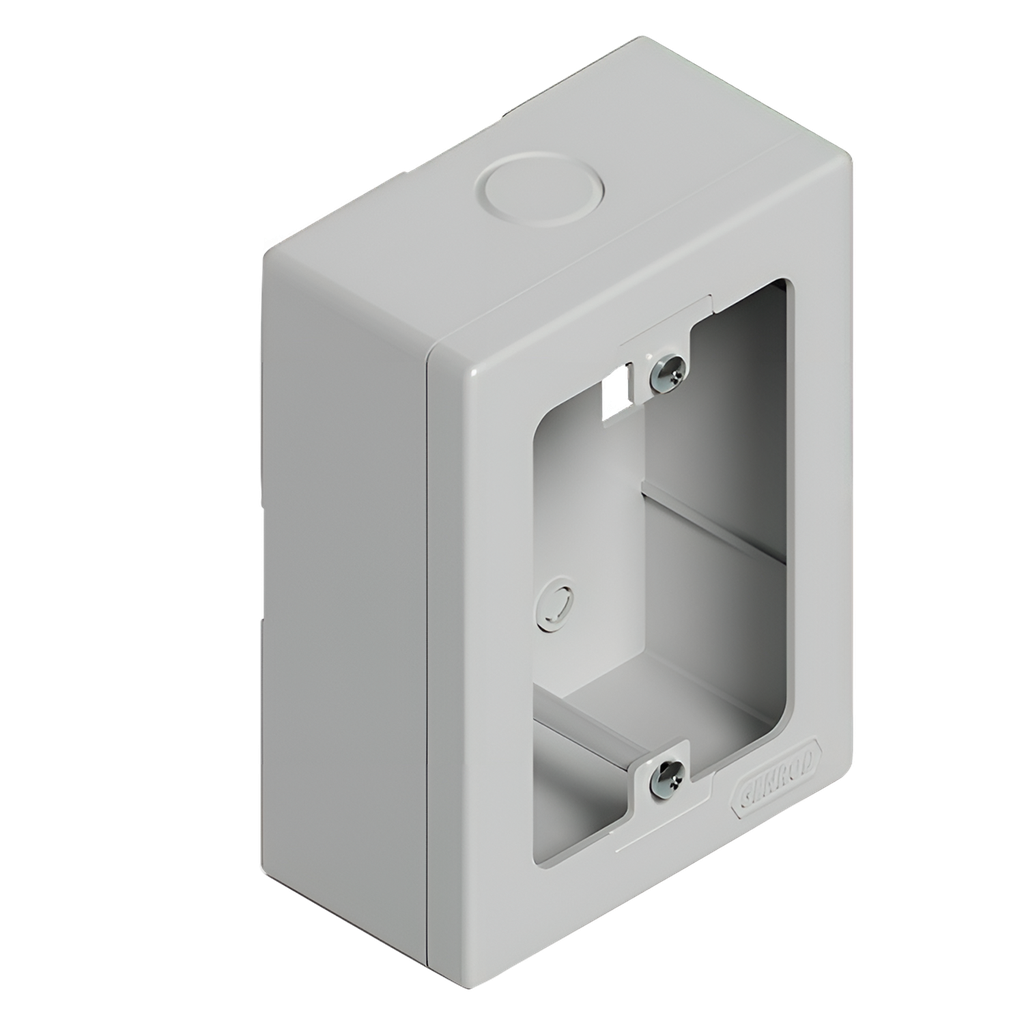 [33569] Caja Aplicar Rectangular HDX P/Bastidor 100x50mm Sistelectric