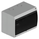 Tablero DIN PVC Aplicar 8 Módulos Puerta Fume Interior IP30 Blanco Sistelectric