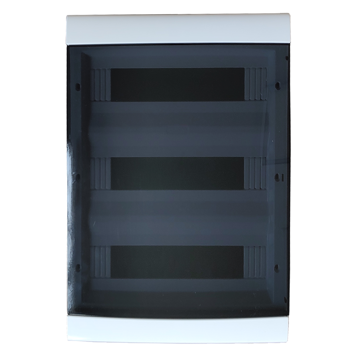 [33662] Tablero DIN PVC Embutir 48 Módulos Puerta Fume Interior IP30 Blanco Sistelectric