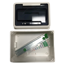 Tablero DIN P/Pilar 8 Módulos Puerta Fume Interior y Exterior IP65 Sistelectric