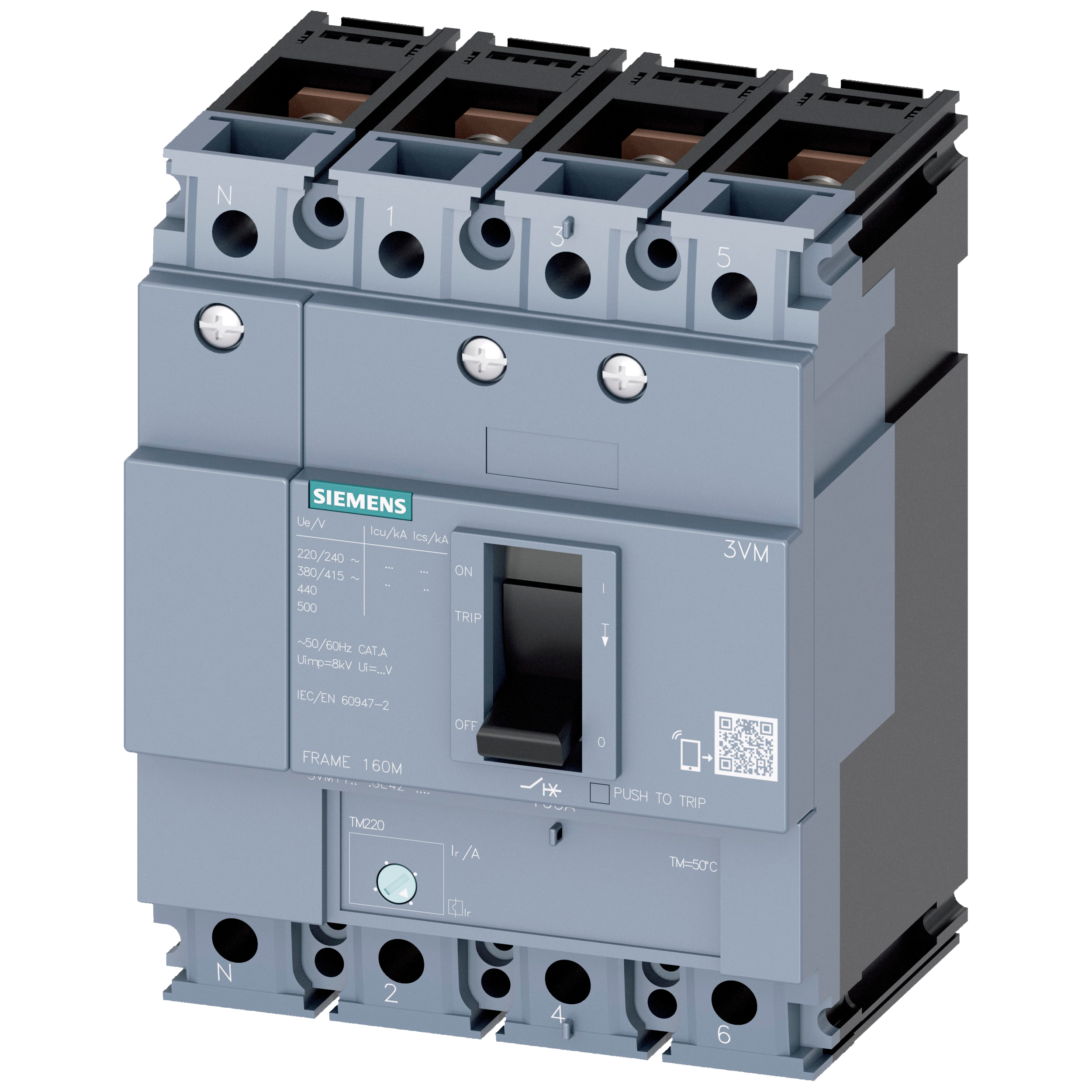 Interr. TM220 4P 63A 415VCA Siemens