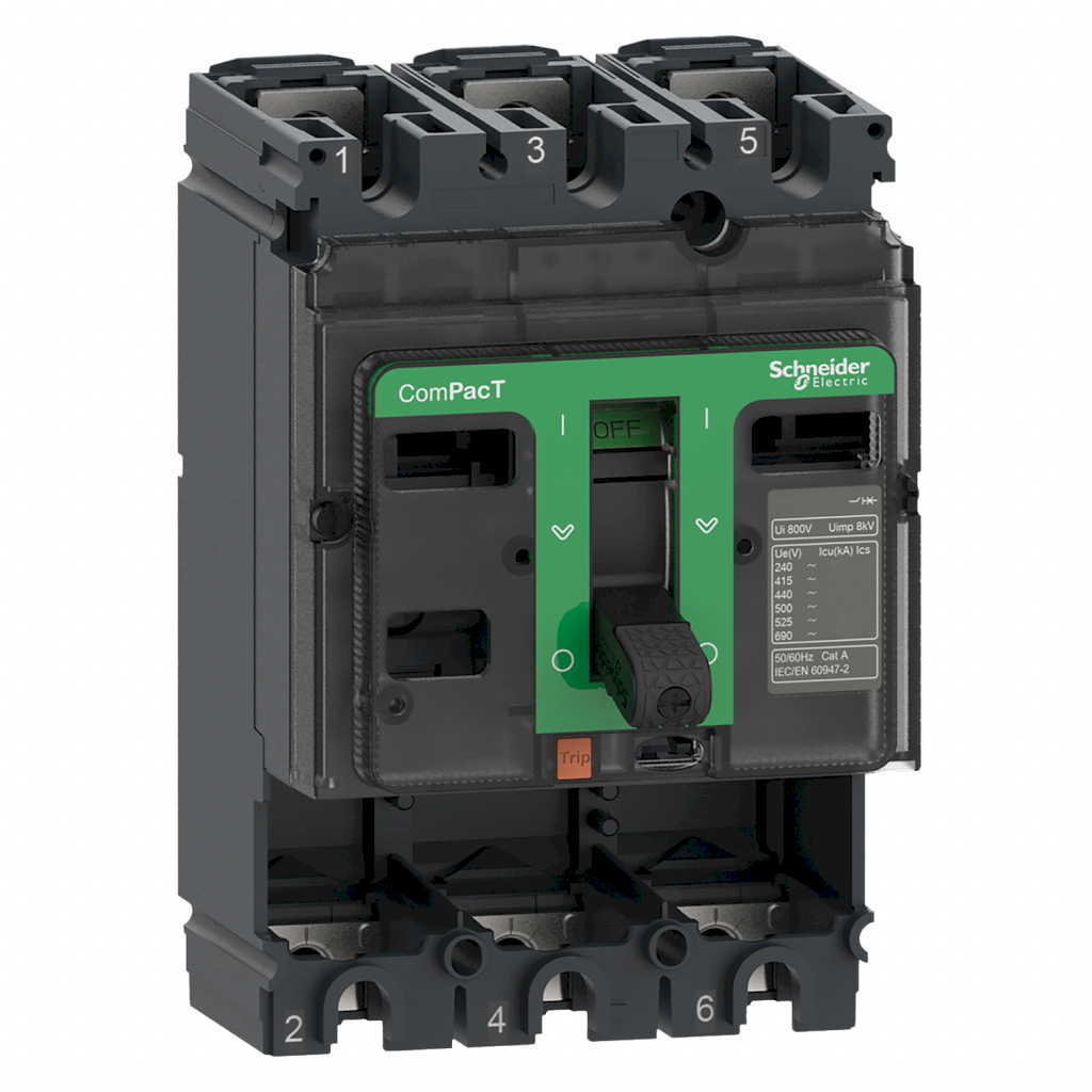 Interr. NSX250F 3P 250A 690VCA Schneider Electric