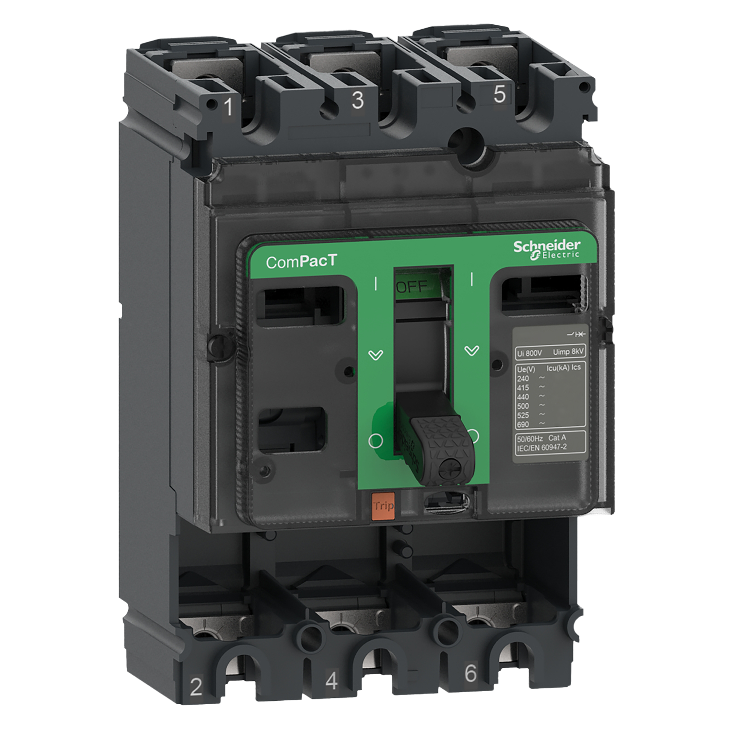 [1065] Interr. NSX250F 3P 250A 690VCA Schneider Electric