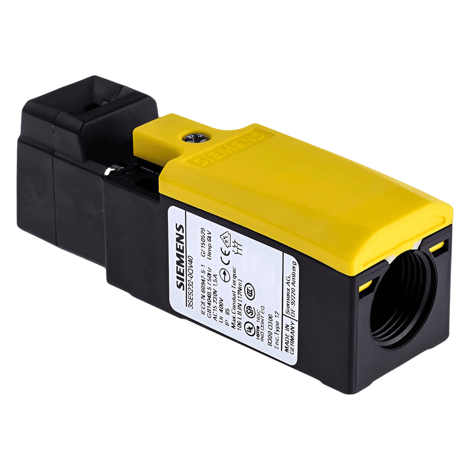 [5229] Limite de Carrera P/Pestillo Seguridad 2NA+1NC Plástico Salida M20 Siemens