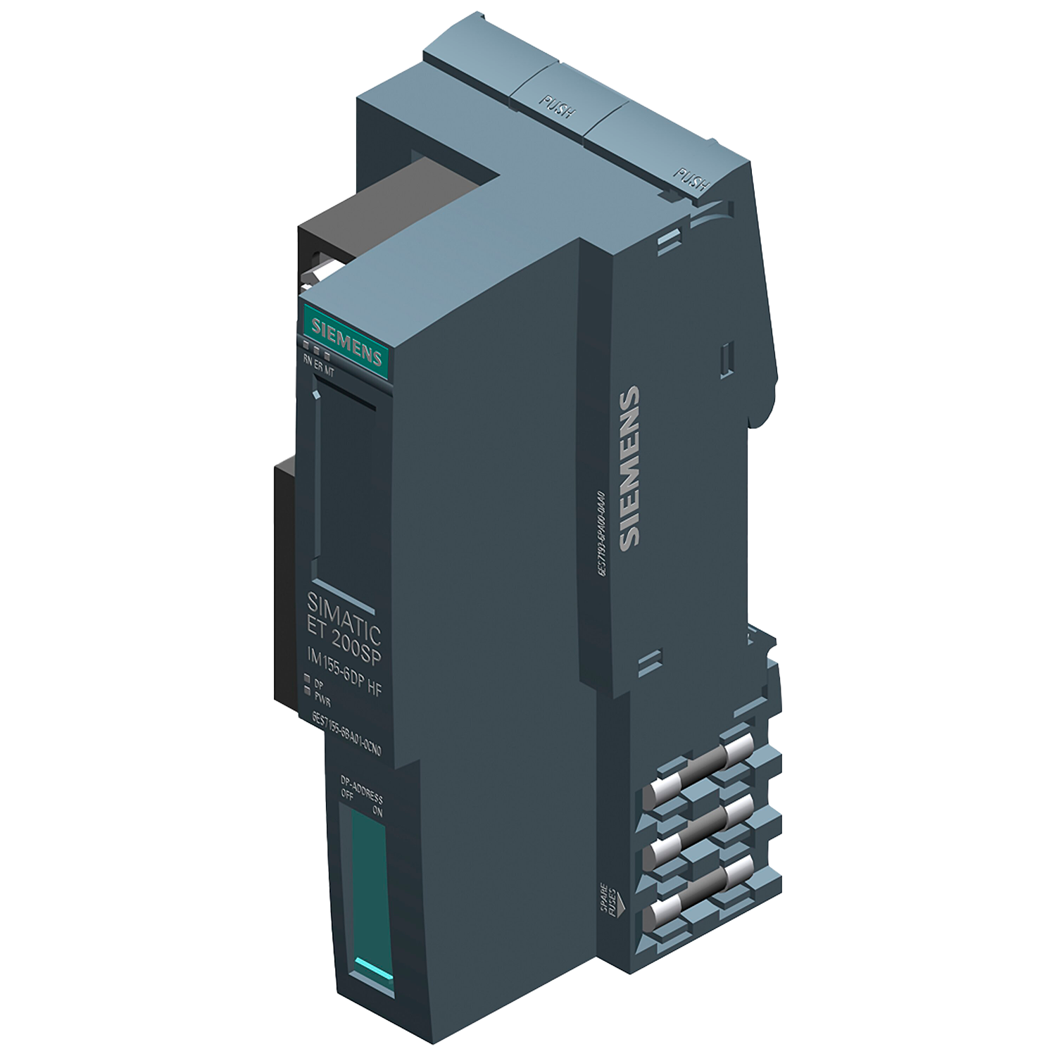 Módulo ET200SP 24VCC 1xRS485 Profibus 32 Módulos Siemens