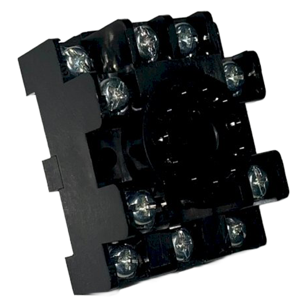[8108] Zócalo P/Relé SR3P-05 10A 300 VCA 11 Pines Redondo Aea