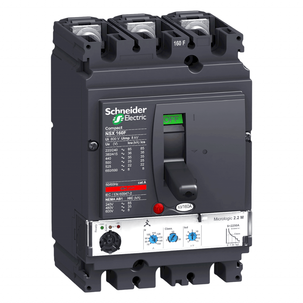 [8537] Interr. NSX160F 3P 150A 415VCA Schneider Electric