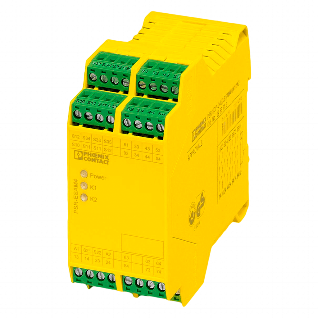RELE SEGURIDAD 8NA+1NC SEÑALIZACION CAT4/SIL3 24VCC PSR-SPP-24UC/ESAM4/8X1/1X2