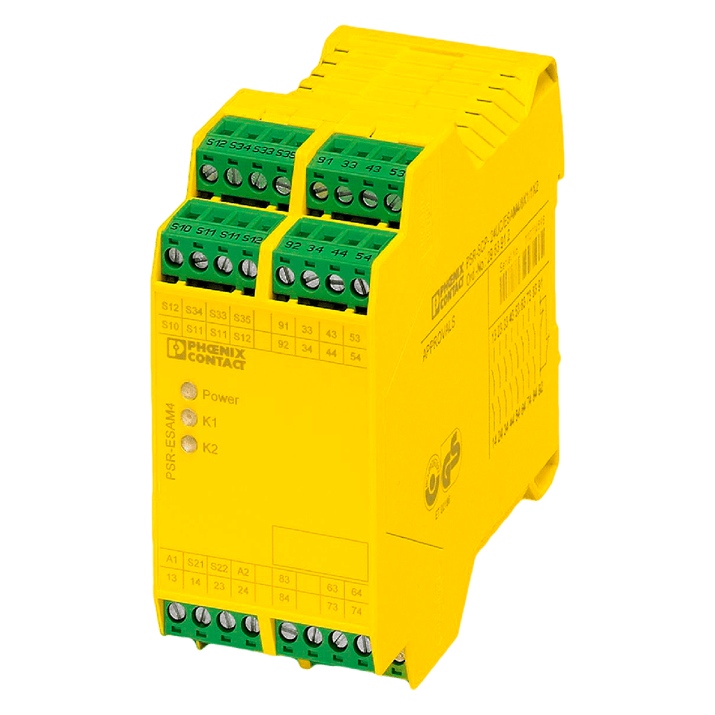 [8587] Relé Seguridad Nivel 3 8NA+2NC CAT 4/PL 24VCC Phoenix Contact