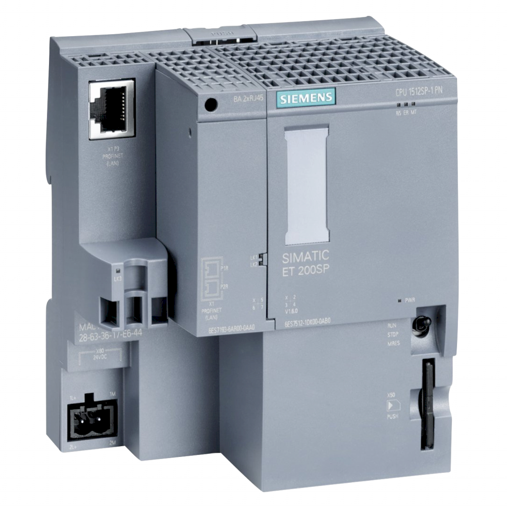 CPU ET200SP 1512SP-1PN 400KB/ 2MB 1xPN-S/BUS ADAP 6ES7512-1DM03-0AB0