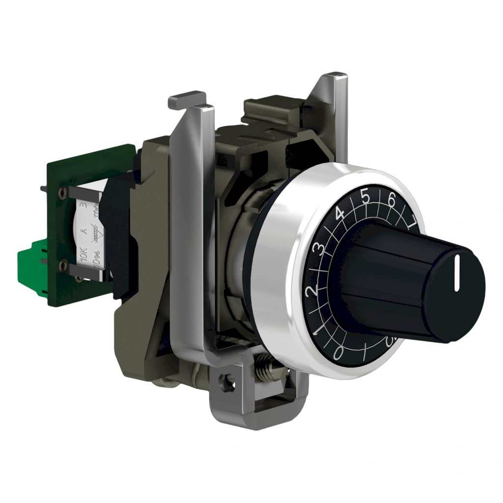 [10076] Potenciometro Metalico XB4 10KOhm Cermet Lineal Schneider Electric