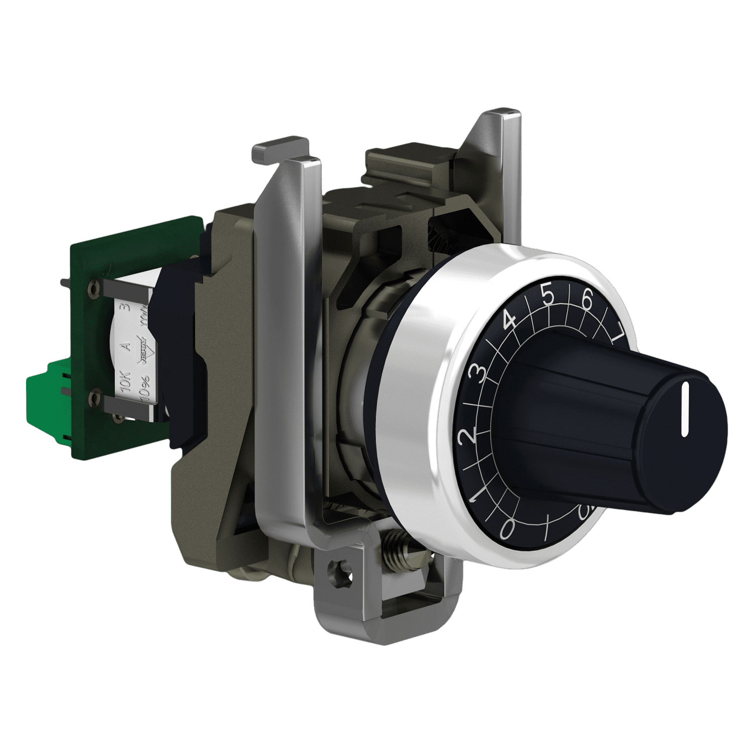 Potenciómetro Metalico XB4 10KOhm Cermet Lineal Schneider Electric