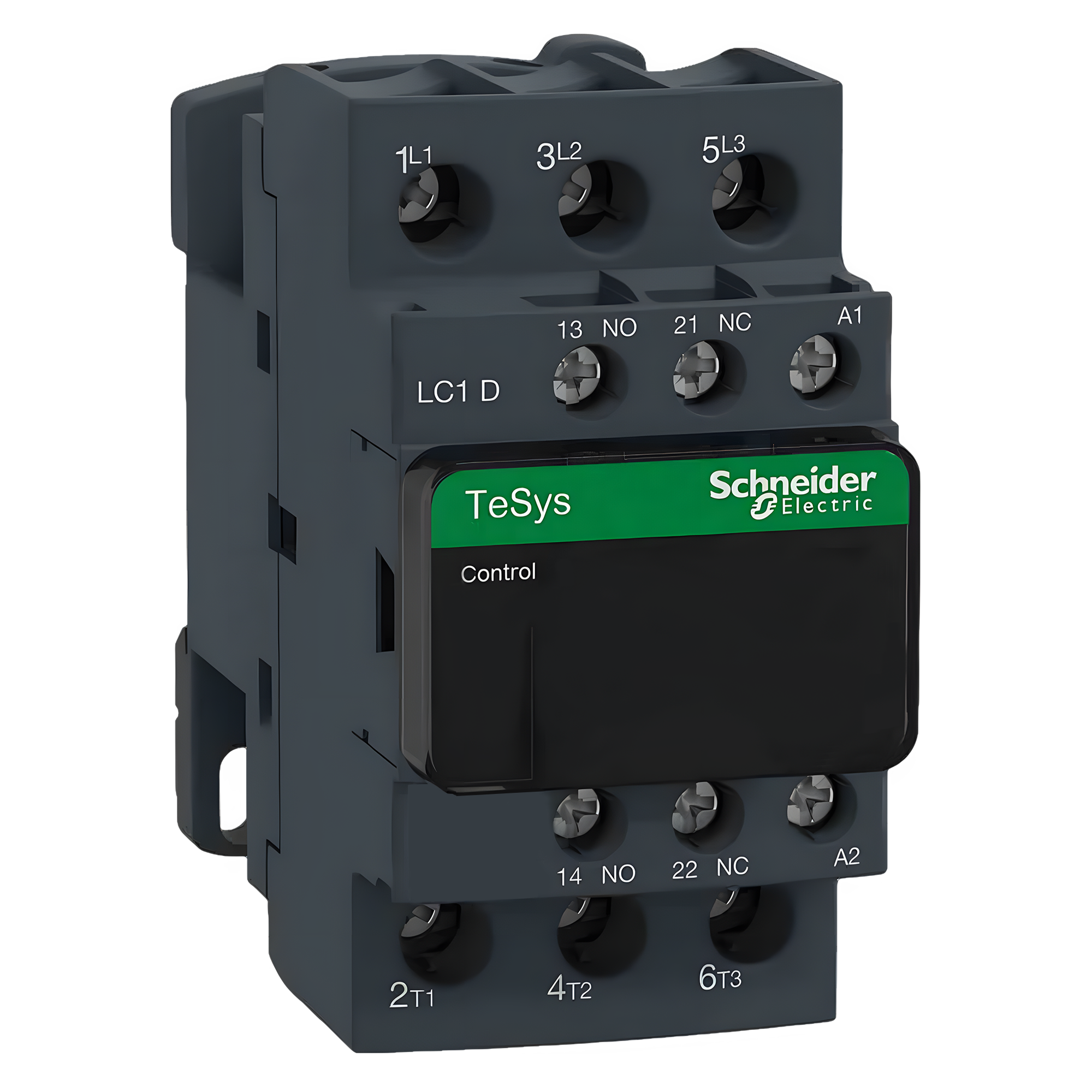 Contactor LC1D 3P 38A 220VCA 15kW 1NA+1NC Schneider Electric