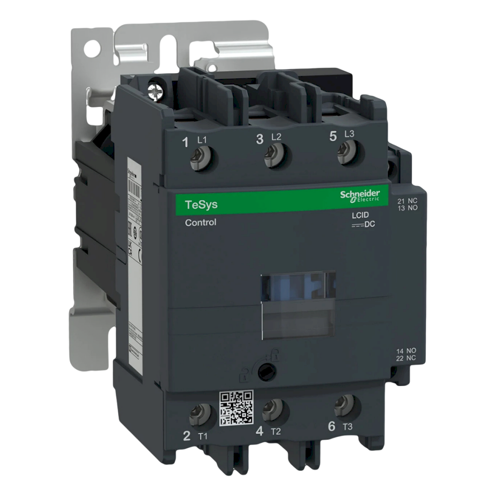 [22442] Contactor LC1D 3P 80A 24VCC 37kW 1NA+1NC Schneider Electric