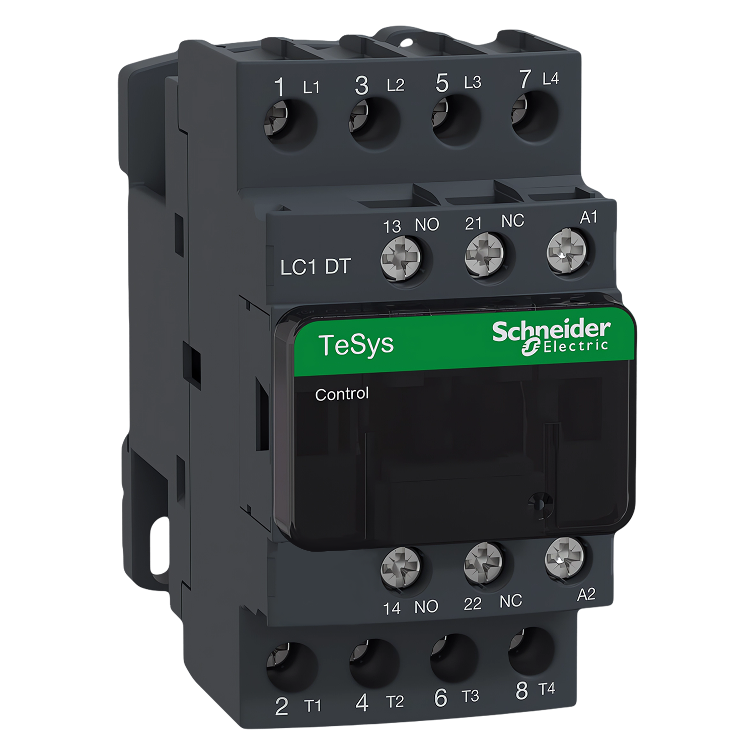 Contactor LC1D 4P 40A 380VCA 18,5kW 4NA Schneider Electric