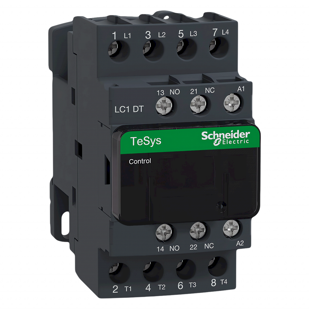 [22920] Contactor LC1D 4P 40A 380VCA 18,5kW 4NA Schneider Electric