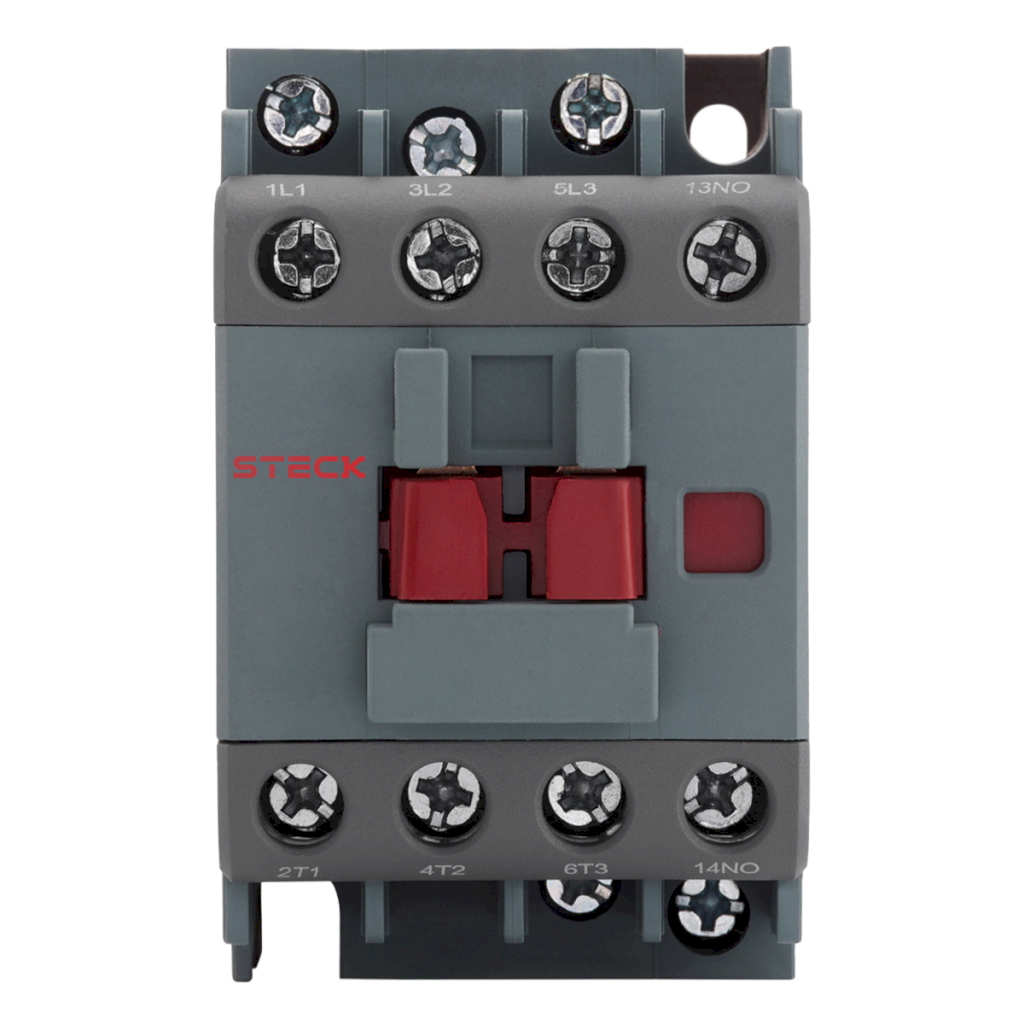 Contactor SK1 3P 9A 24VCA 4kW 1NA Steck Electric