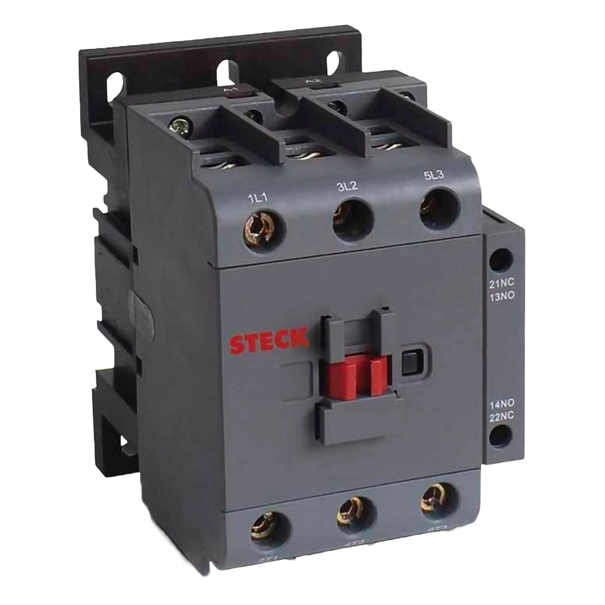 Contactor SK1 3P 80A 220VCA 37kW 1NA+1NC Steck Electric