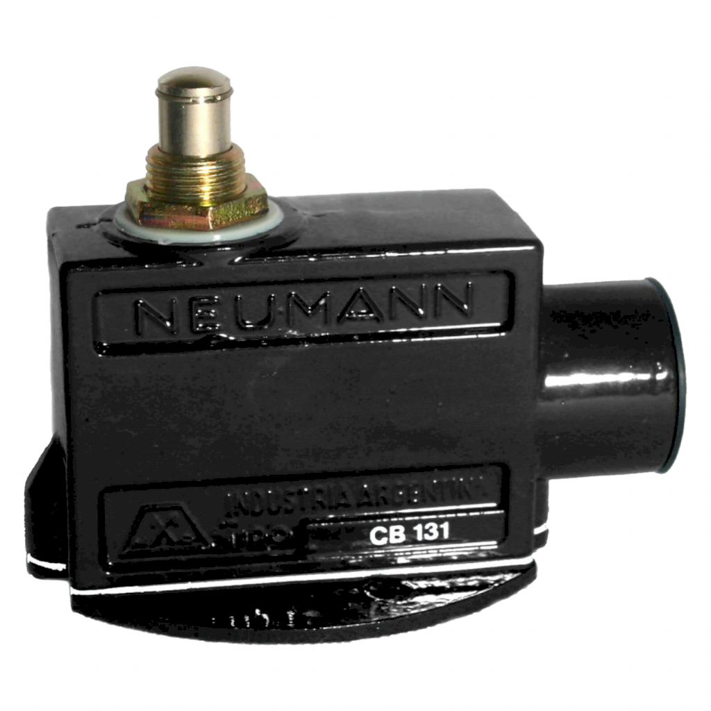 LIMITE DE CARRERA CB-131 - PISTON MET 1NA+1NC FIJACION EN BASE 000903