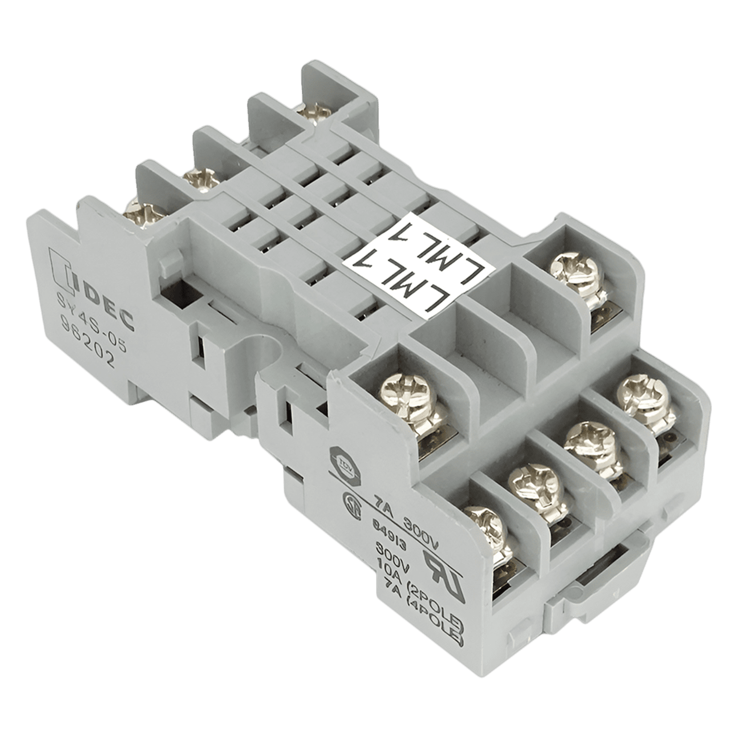 [2687] Zócalo P/Relé SY4S-05 4 Inversores 10A 12-220 VCA/CC Aea