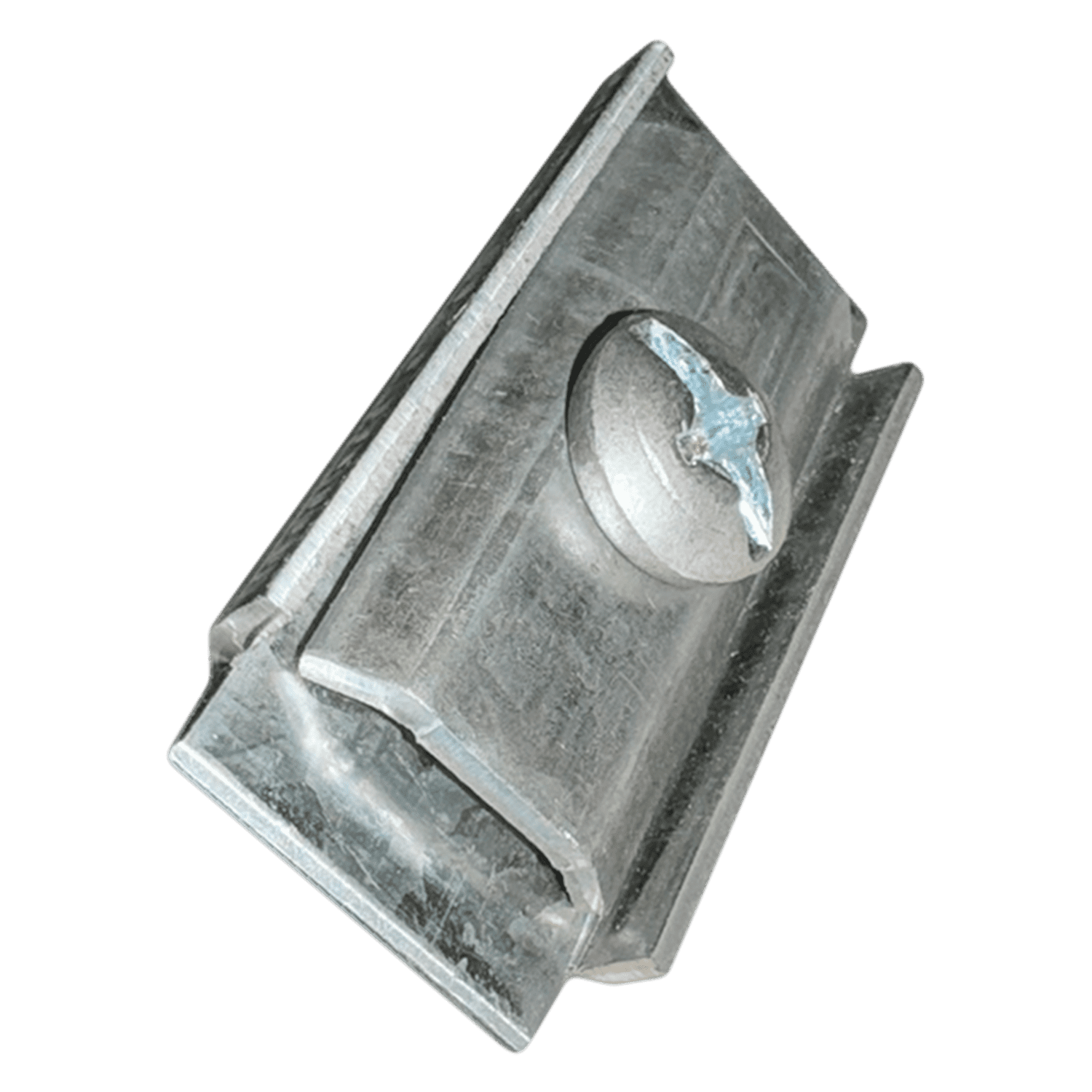 Cupla Unión P/Tramo Alambre Ala 75mm Espesor 2,4mm Chapa Zincada Samet