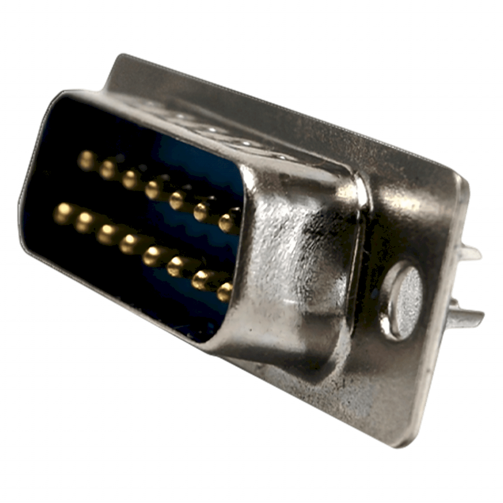 FICHA DB15 - NUCLEO MACHO, SIN TAPA DB15M